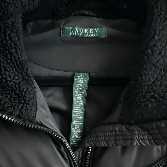 LAUREN Ralph Lauren Down Filled Puffer Coat Jacket with Heritage Crest - Picture 5 of 10